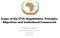 Scope of the CFTA Negotiations, Principles, Objectives and Institutional Framework