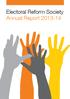 Electoral Reform Society Annual Report