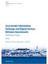 Cross-border Information Exchange and Digital Services Between Governments Exploratory study