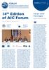 14 th Edition of AIC Forum