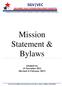 Mission Statement & Bylaws