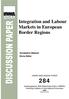 Integration and Labour Markets in European Border Regions