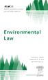 ANNUAL ADVANCED COURSE and LIVE VIDEO WEBCAST. Environmental Law THURSDAY - FRIDAY FEBRUARY 8-9, 2018 WASHINGTON, D.C.