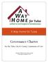 A Way Home for Tulsa. Governance Charter. for the Tulsa City & County Continuum of Care