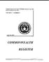 COMMONWEALTH OF THE NORTHERN MARIANA ISLANDS SAIPAN MARTANA ISLANDS VOLUME 14 NUMBER 07 JULY 15,1992 COMMONWEALTH REGISTER
