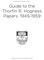 Guide to the Thorfin R. Hogness Papers