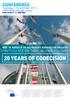 CONFERENCE 20 YEARS OF CODECISION