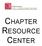 CHAPTER RESOURCE CENTER
