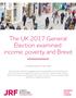 The UK 2017 General Election examined: income, poverty and Brexit