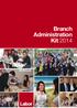 Branch Administration Kit 2014