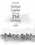 Thomas Piketty. Human Capital. 21st. in the. Century. by alan b. krueger. 48 The Milken Institute Review