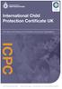 International Child Protection Certificate UK. Information and Guidance for Individuals, Schools and Organisations