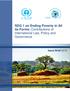 SDG 1 on Ending Poverty in All its Forms: Contributions of International Law, Policy and Governance