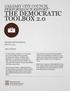 THE DEMOCRATIC TOOLBOX 2.0