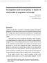 Immigration and social policy in Spain: A new model of migration in Europe 1