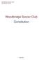 Woodbridge Soccer Club. Constitution