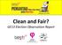 Clean and Fair? GE13 Election Observation Report