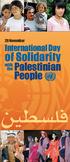 29 November. International Day. of Solidarity. Palestinian People. with the