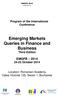Emerging Markets. Business Third Edition