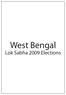 West Bengal. Lok Sabha 2009 Elections