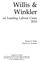 Willis & Winkler on Leading Labour Cases 2010