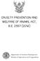 CRUELTY PREVENTION AND WELFARE OF ANIMAL ACT, B.E (2014)