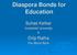 Diaspora Bonds for Education
