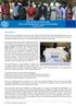 IOM Mission in South Sudan Peace and Stability Quick Impact Fund Update January 2013