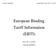 European Binding Tariff Information (EBTI)