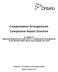 Compensation Arrangements Compliance Report Directive