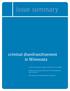 issue summary criminal disenfranchisement in Minnesota A report issued by the Lawyers Committee for Civil Rights