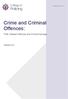 Crime and Criminal Offences: