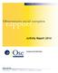 Activity Report 2014 European Social Observatory