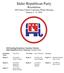 Idaho Republican Party Resolutions 2018 State Central Committee Winter Meeting January 5 6, 2018