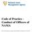 Code of Practice - Conduct of Officers of NAMA