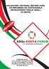 VOLUNTARY NATIONAL REVIEW (VNR) OF PROGRESS ON SUSTAINABLE DEVELOPMENT GOALS (SDGs) IN KENYA