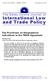 The Estey Centre Journal of. International Law. and Trade Policy. The Provisions on Geographical Indications in the TRIPS Agreement