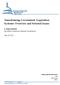 Transforming Government Acquisition Systems: Overview and Selected Issues
