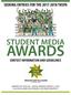 AWARDS STUDENT MEDIA SEEKING ENTRIES FOR THE THSPA CONTEST INFORMATION AND GUIDELINES
