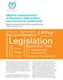 Legislation. Africa. Non-proliferation Parliamentarians. Resolution 1540 Information. Coordination