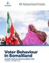 Voter Behaviour in Somaliland. Academy for Peace and Development (APD), Hargeisa, December 2016