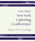 New York Listening Conference