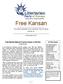 Free Kansan. The Official Newsletter of the Libertarian Party of Kansas.  First Quarter 2014