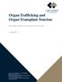 Organ Trafficking and Organ Transplant Tourism