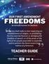 FREEDOMS TEACHER GUIDE OUR FIRST AMENDMENT