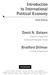 Introduction. to International. Political Economy. David N. Balaam. Bradford Dillman PEARSON
