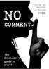 UPDATED AND REPRINTED 5 TH EDITION FREE COMMENT. the defendant s guide to arrest