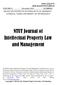 NTUT Journal of Intellectual Property Law and Management