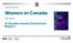 Catalogue no XIE. Women in Canada. Fifth Edition. A Gender-based Statistical Report