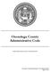 Onondaga County Administrative Code